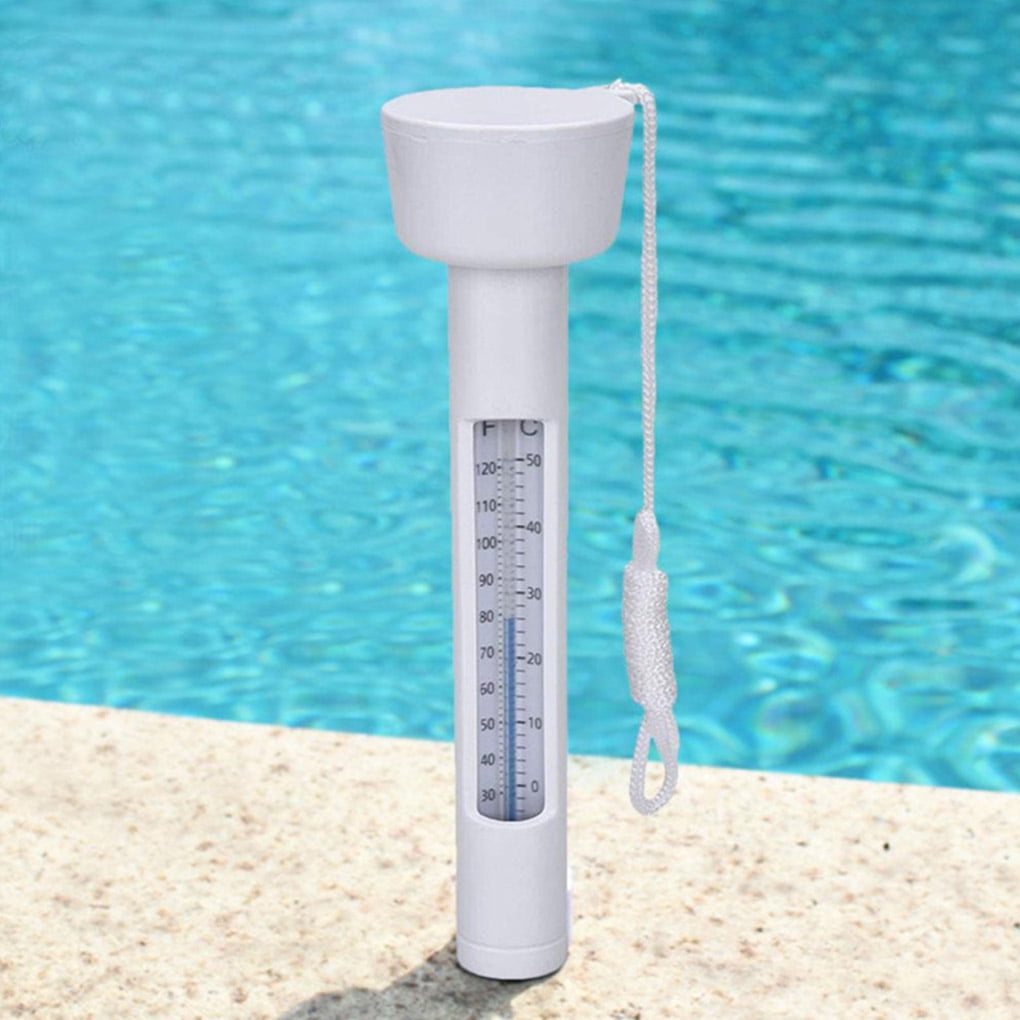 Portable Swimming Pool Floating Thermometer Fountain Spa Temperature Gauge 