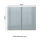 thumbnail image 2 of Alacena Gabinete Superior Cocina Madesa Lux 80cm MG, 2 of 5