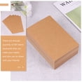 thumbnail image 3 of WHAMVOX 200Ud Tarjetas Kraft En Papel Kraft Para Mensajes Y Manualidades De Clásico Para Decorar, 3 of 8