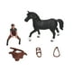 thumbnail image 1 of Figura De Caballo De Granja, Figura De Rodeo De Caballo, Regalo De Cumpleaños Resistente Y Firme Para Viajes A Casa Para Fiestas, 1 of 8