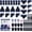 3/8 Inch, variant on 80 count 1/4" Quick Connect Air Hose Fitting Kit,Push to Connect Fittings 1/8" 1/4" 3/8" NPT Thread Pneumatic Air Line Quick Connect Quick Release Fitting Kit