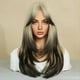 thumbnail image 4 of Peluca de SimulacióN Europea y de 64 Cm, Cabello Femenino, Conjunto de Cabeza con Raya Central, Conjunto de Cabello para Mujer, Peluca de Cabeza,e, 4 of 9