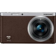 Samsung NXF1 20.5 Megapixel Mirrorless Camera with Lens, 0.35", 1.06", Dark Brown