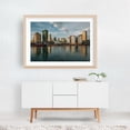 thumbnail image 5 of Pasig River 01 - Manila Philippines Photography Oak Framed Wall Art Print 24 x 36 inches, 5 of 6