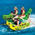 thumbnail image 5 of WOW Watersports Big Al Alligator 4 Person Towable Lake Boating Tube Raft, Green, 5 of 5