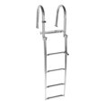 thumbnail image 2 of Boat Ladder, Pontoon Ladder Folding Telescoping  For Yacht For Boat For Swimming For Marine, 2 of 8