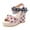 Red, variant on Mostsola Polka Dot Wedge Heel Platform Sandals for Women Peep Toe High Heel Sandals Bow Ankle Strap