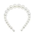 thumbnail image 1 of Diadema de perlas de gran tamaño hecha a mano con cuentas para accesorios para el cabello de adultos, diadema de perlas brillantes, artículo digno de regalo, 1 of 6
