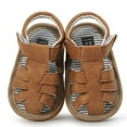 thumbnail image 2 of New fashion newborn baby striped soft sandals, 2 of 10
