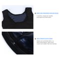 thumbnail image 2 of Tops De Corsé Entrenador de cintura para hombre Chaleco de sudor Camisa delgada Entrenamiento Sauna Camiseta sin mangas para bajar de peso, 2 of 4