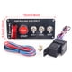 thumbnail image 5 of Speravity Panel de interruptores de automóvil de aleación de aluminio, modificación portátil desmontable, fibra de carbono, 5 entradas, interruptores Vehículos, repuestos y accesorios Mis Speravity VI016662-00B, 5 of 6