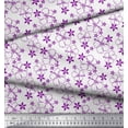 thumbnail image 2 of Soimoi Moss Georgette Fabric Artistic Floral Print Sewing Fabric Yard 42 Inch Wide, 2 of 3