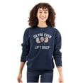 thumbnail image 3 of Do You Even Lift Bro Popeye Sailor Men's Crewneck Sweatshirt Brisco Brands S, 3 of 6
