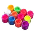 thumbnail image 2 of 12 Frascos de Polvo de Uñas de para Fiestas Polvo Que en La Oscuridad Sunnimix polvo de uñas luminoso, 2 of 8