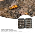 thumbnail image 1 of FLAMEEN Fly Lure With Hook,Fly Fishing Lure,40pcs Fly Fishing Lure Artificial Bait Fly Lures Insect Lures With Hook Fishing Accessory, 1 of 8