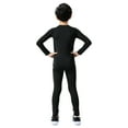 thumbnail image 5 of 2025 Boys Girls Base Layer Outfits for Boys athletic Compression Leggings and Boys Two Piece Outfit 6T Shirts Thermal Underwear Set Christmas Outfits, 5 of 7