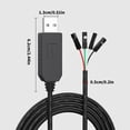 thumbnail image 3 of USB Interfaces Cable Reliability Chip USB Adapters Cable For WindowsXP,Windows7/8 Systems Devices, 3 of 8