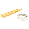 thumbnail image 2 of Almencla 25cm Exhaust Pipe Protector Guard Heat for 2 Stroke Motorcycle Yellow, 2 of 8