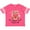 Football Pink and White, variant on Inktastic My Great Aunt Loves me- bear and hearts Boys or Girls Toddler T-Shirt