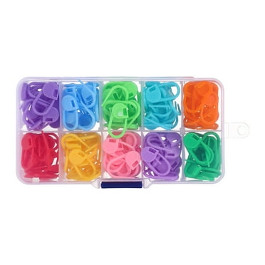 150pcs Knitting Crochet Locking Stitch Markers Stitch Needle Clip Counter