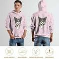 thumbnail image 6 of Kuromi And My Melody Hoodie 3D Print Pullover Hooded Long Sleeve Sweatshirts Tops Blouse with Pocket for Mens Womens, 6 of 6