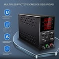 thumbnail image 4 of NICE-POWER 30v 10a Fuente De Alimentación Regulable Laboratorio 300W, Interfaz USB de 5V/2A, pantalla Led De 4 Bits, 4 of 8