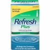 Refresh Plus Moisture Long Lasting Relief Lubricant Eye Drops, 50ct, 3-Pack