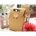thumbnail image 5 of EHJRE 10 Pieces Kraft Paper Cookies Biscuit Candy Present Bags Wedding Gift Packaging, 5 of 9