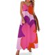 thumbnail image 1 of Flores pop Andy Warhol? 2 Vestidos sin mangas para mujer Vestido largo Vestidos de noche de lujo para mujer, 1 of 7