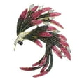 thumbnail image 1 of KLKCMS Accessoires de Broche Phoenix Broche Vintage Broche Chinoise Broche Femme Costume Rouge, 1 of 9