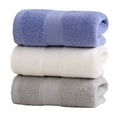 thumbnail image 5 of Zhuge Toalla antibacteriana de 3 piezas, multiusos: ideal para baño, fitness, ducha, deportes, etc., ideal para diversas situaciones. 32 x 74 cm (rosa claro)., 5 of 5