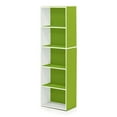 thumbnail image 1 of Pemberly Row Bibliothèque Ouverte Réversible à 5 Niveaux en Bois d'Ingénierie, Vert, 1 of 6