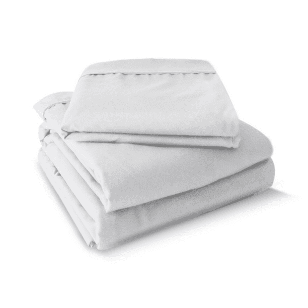 Juego de Sábanas Microfibra Rebeca Koala Queen Size Blanco