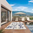 thumbnail image 3 of Farmhouse Country Outdoor Rug for Patio/Deck/Porch, Non-Slip Large Area Rug 4 x 6 Ft, Vintage Blue French Garden Horse Swan Indoor Outdoor Rugs Washable Area Rugs, Camping Rug Carpet Runner, 3 of 8
