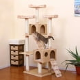 thumbnail image 3 of PetPals Group Towers Multi-Level Cat Tree With Two Condos And Perches, 3 of 3