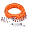 thumbnail image 1 of WYNNsky 3/8" X 25ft PVC Air Compressor Hose Kit with 17 Piece Air Tool and Air Compressor Accessories Kit, 1 of 8