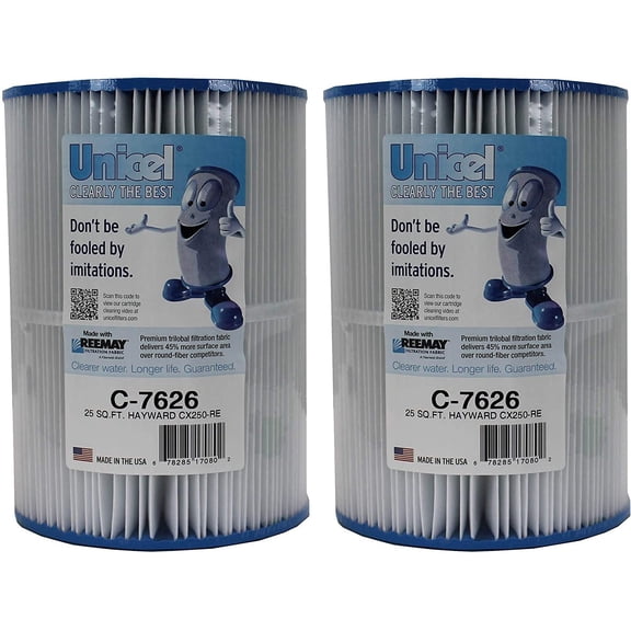 2) Unicel C-7626 Spa Pool Replacement Cartridge Filters Sq Ft Hayward CX250RE