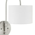 thumbnail image 5 of Hunter - Horizon 1-light Brushed Nickel, Medium Size Sconce Light, Dimmable, Modern Style, Sconce Shaped, for Bedrooms, Dining, Living Rooms - 48178, 5 of 10
