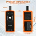 thumbnail image 3 of EL-50448 TPMS Relearn Tool, Auto TPMS Reset Tool, GM Tire Pressure Monitor System Sensor Activation Programming Tool, OEC-T5, Car Exterior Accessories (Orange), 3 of 7