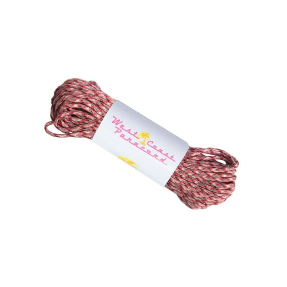 West Coast Paracord 550 LB Paracord 7-Strand Core, 100' x 1/8"