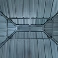 thumbnail image 4 of FeMaLUX 10*10FT patic gazebo,aluminum gazebo with steel canopy,Outdoor Permanent Hardtop Gazebo Canopy for Patio, Garden, Backyard, 4 of 12