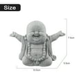 thumbnail image 3 of Brand New Buddha Ornament Smiling Statue Buddha Decorate For Good Luck, 3 of 8