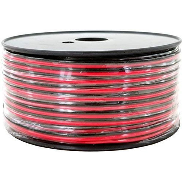 22 Gauge American Wire Ga 0 Feet 99 9 Ofc Oxygen Free Copper Red Black Bonded