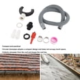 thumbnail image 4 of Round Downpipe Rainwater Collection System, Compact Design Rainwater Collector Made of  Plastic Material Easy to Install with Hose for Outdoor Water Saving, 4 of 7