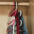 thumbnail image 5 of S Shape Clothes Hanger Multilayer Mental Clothing Rack Holder Pants Neckties Scarves Wardrobe Organizer, 5 of 9
