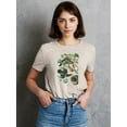 thumbnail image 2 of Wood Ducks T-Shirt Women -John James Audubon Designs, Female Medium, 2 of 4