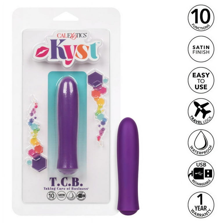 Kyst T.C.B Taking Care Of Business Bullet Vibrator, Purple - Walmart.com