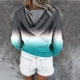 thumbnail image 5 of Blusa de manga larga con bolsillo estampado a la moda para mujer, blusas informales, sudaderas con botones Pompotops FGAJ17484, 5 of 6