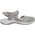 thumbnail image 2 of Women's Easy Spirit Splash Closed Toe Sandal Harbor Gray Fabric 5 M, 2 of 5