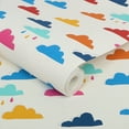 thumbnail image 3 of Joules Whatever the Weather White and Rainbow Wallpaper, 3 of 4